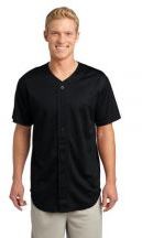 Sport-Tek® PosiCharge® Adult Unisex Tough Mesh Full-Button Jersey